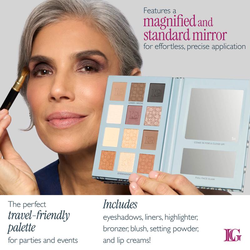 Palette packaging with brand logo