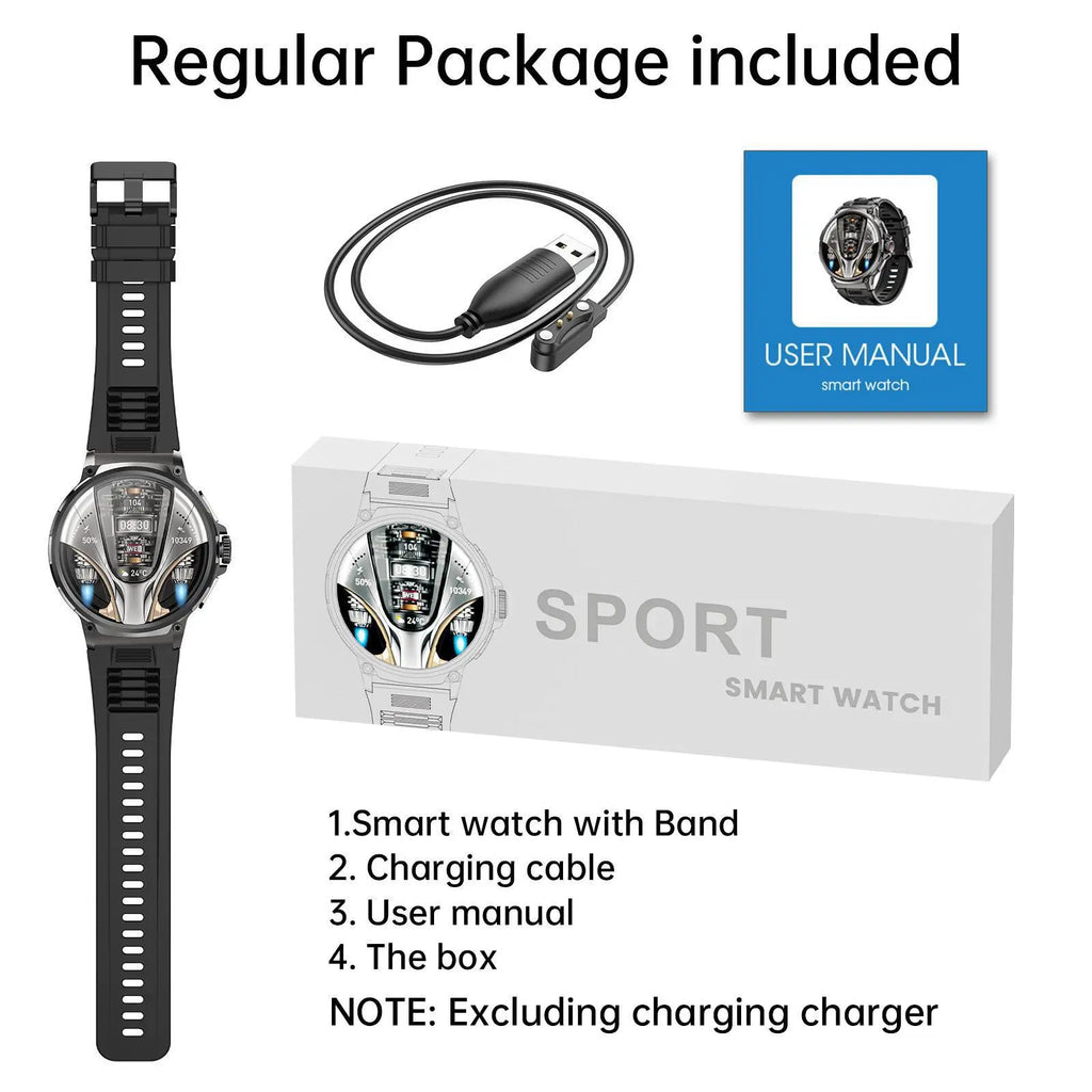 Multifunctional Smart Watch, Smartwatch with Calls, Fashion Digital Watch with Answer/Make Calls & 100+ Sport Modes, Waterproof Sports Watch for Women & Men