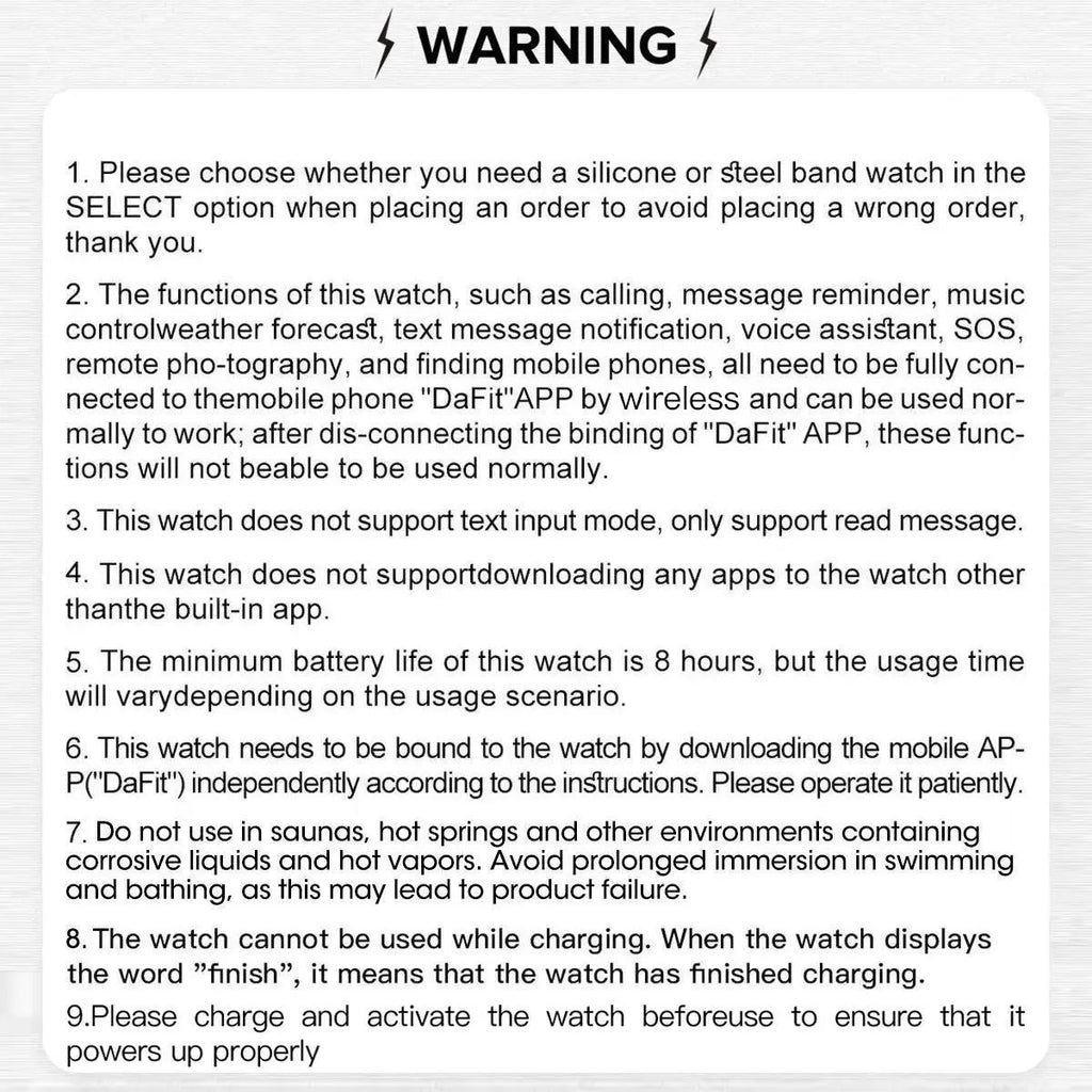 Multifunctional Smart Watch, Smartwatch with Calls, Fashion Digital Watch with Answer/Make Calls & 100+ Sport Modes, Waterproof Sports Watch for Women & Men